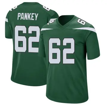 Nike Adam Pankey Men's Game New York Jets Green Gotham Jersey