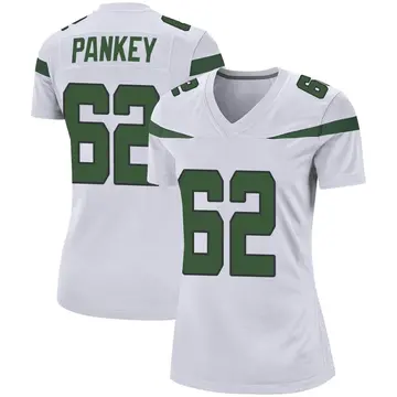 Nike Adam Pankey Women's Game New York Jets White Spotlight Jersey