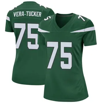 Nike Alijah Vera-Tucker Women's Game New York Jets Green Gotham Jersey