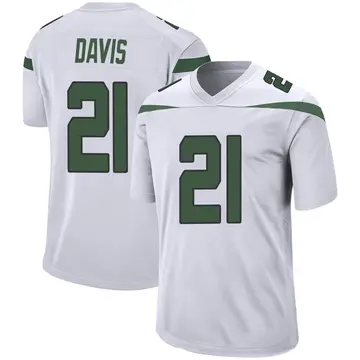 Nike Ashtyn Davis Youth Game New York Jets White Spotlight Jersey