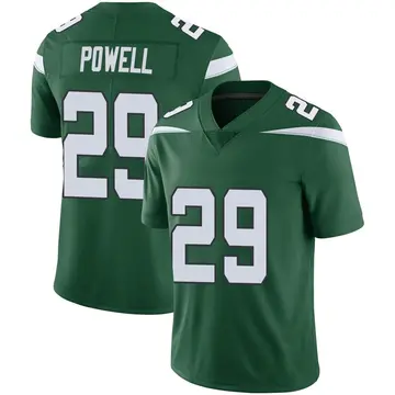 Nike Bilal Powell Men's Limited New York Jets Green Gotham Vapor Jersey