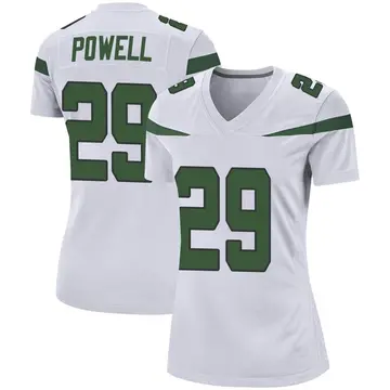 Nike Bilal Powell Women's Game New York Jets White Spotlight Jersey