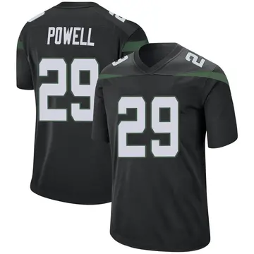Nike Bilal Powell Youth Game New York Jets Black Stealth Jersey