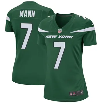 Nike Braden Mann Women's Game New York Jets Green Gotham Jersey