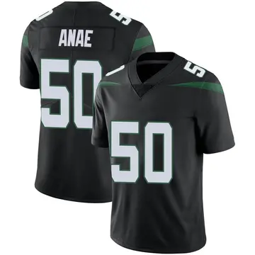 Nike Bradlee Anae Men's Limited New York Jets Black Stealth Vapor Jersey