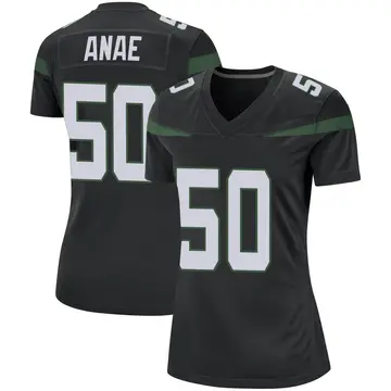 Nike Bradlee Anae Women's Game New York Jets Black Stealth Jersey