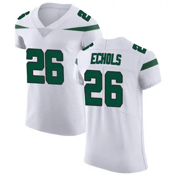 Nike Brandin Echols Men's Elite New York Jets White Spotlight Vapor Untouchable Jersey