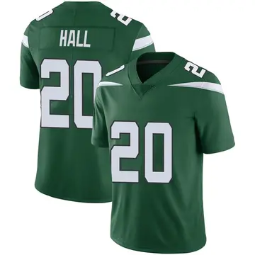 Nike Breece Hall Men's Limited New York Jets Green Gotham Vapor Jersey