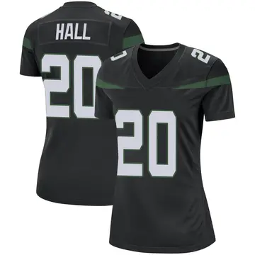 Nike Breece Hall Women's Game New York Jets Black Stealth Jersey
