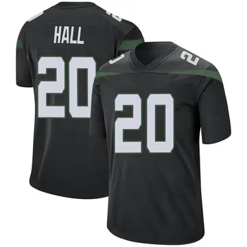 Nike Breece Hall Youth Game New York Jets Black Stealth Jersey
