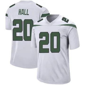 Nike Breece Hall Youth Game New York Jets White Spotlight Jersey