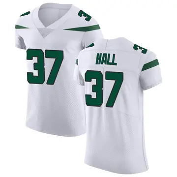 Nike Bryce Hall Men's Elite New York Jets White Spotlight Vapor Untouchable Jersey