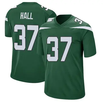 Nike Bryce Hall Men's Game New York Jets Green Gotham Jersey