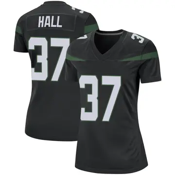 Nike Bryce Hall Women's Game New York Jets Black Stealth Jersey