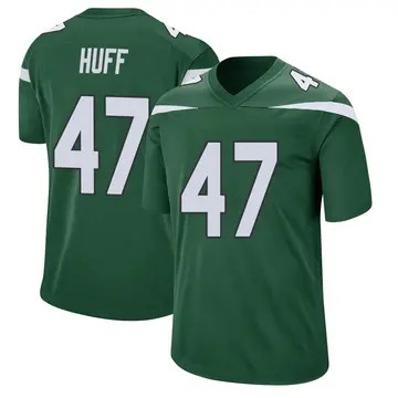 Nike Bryce Huff Men's Game New York Jets Green Gotham Jersey