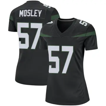 Nike C.J. Mosley Women's Game New York Jets Black Stealth Jersey