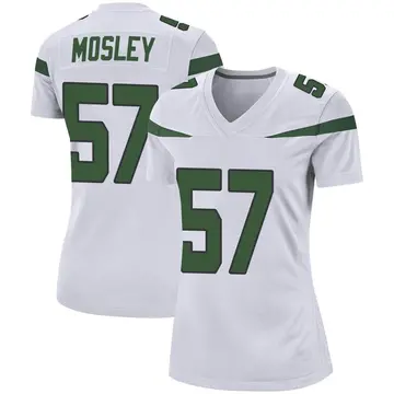 Nike C.J. Mosley Women's Game New York Jets White Spotlight Jersey