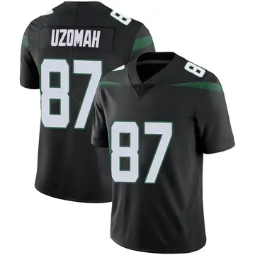 Nike C.J. Uzomah Youth Limited New York Jets Black Stealth Vapor Jersey