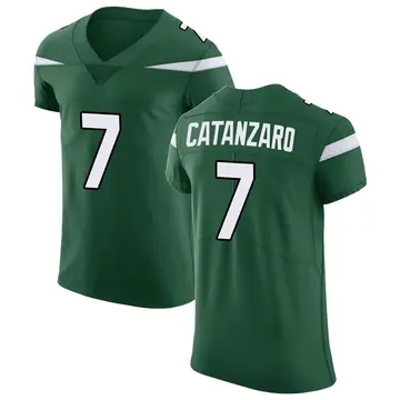 Nike Chandler Catanzaro Men's Elite New York Jets Green Gotham Vapor Untouchable Jersey