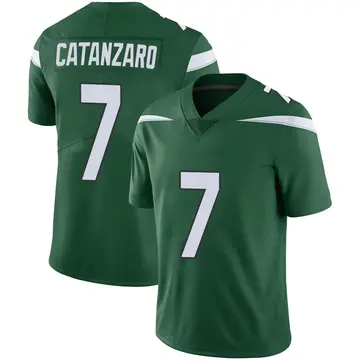 Nike Chandler Catanzaro Men's Limited New York Jets Green Gotham Vapor Jersey