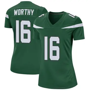 Nike Chandler Worthy Women's Game New York Jets Green Gotham Jersey
