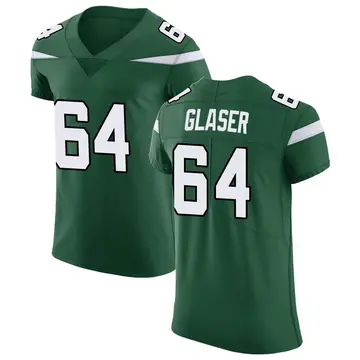 Nike Chris Glaser Men's Elite New York Jets Green Gotham Vapor Untouchable Jersey