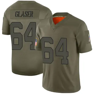 Nike Chris Glaser Youth Limited New York Jets Camo 2019 Salute to Service Jersey