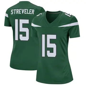Nike Chris Streveler Women's Game New York Jets Green Gotham Jersey