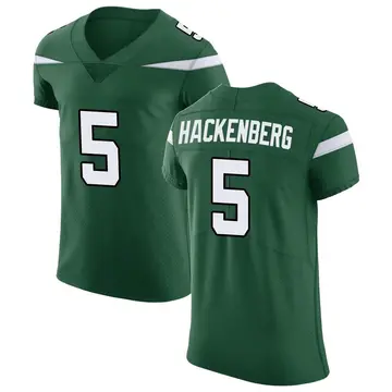 Nike Christian Hackenberg Men's Elite New York Jets Green Gotham Vapor Untouchable Jersey