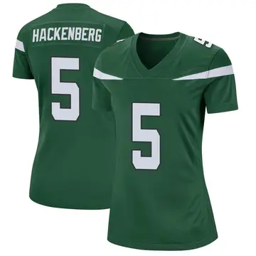 Nike Christian Hackenberg Women's Game New York Jets Green Gotham Jersey