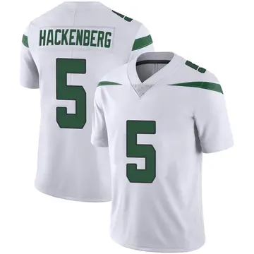 Nike Christian Hackenberg Youth Limited New York Jets White Spotlight Vapor Jersey