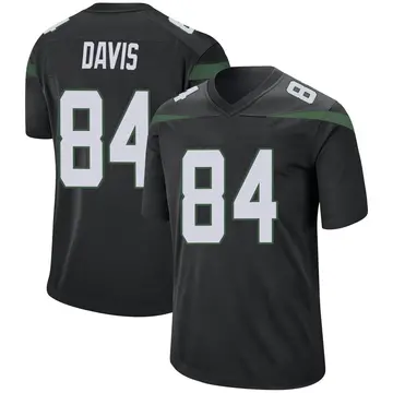 Nike Corey Davis Men's Game New York Jets Black Stealth Jersey