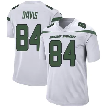 Nike Corey Davis Men's Game New York Jets White Spotlight Jersey