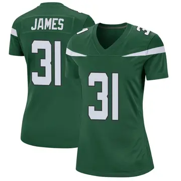 Nike Craig James Women's Game New York Jets Green Gotham Jersey