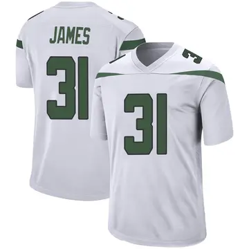 Nike Craig James Youth Game New York Jets White Spotlight Jersey