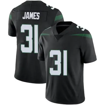 Nike Craig James Youth Limited New York Jets Black Stealth Vapor Jersey