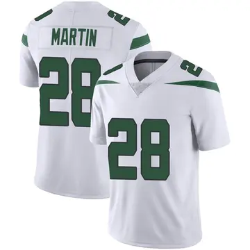 Nike Curtis Martin Youth Limited New York Jets White Spotlight Vapor Jersey