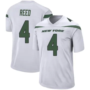 Nike D.J. Reed Men's Game New York Jets White Spotlight Jersey