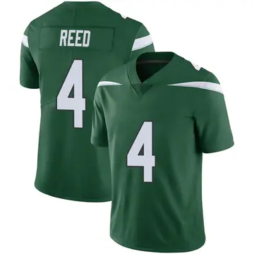Nike D.J. Reed Men's Limited New York Jets Green Gotham Vapor Jersey