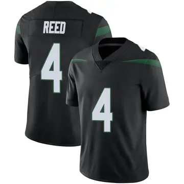 Nike D.J. Reed Youth Limited New York Jets Black Stealth Vapor Jersey