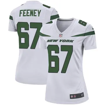 Nike Dan Feeney Women's Game New York Jets White Spotlight Jersey