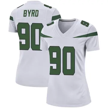 Nike Dennis Byrd Women's Game New York Jets White Spotlight Jersey