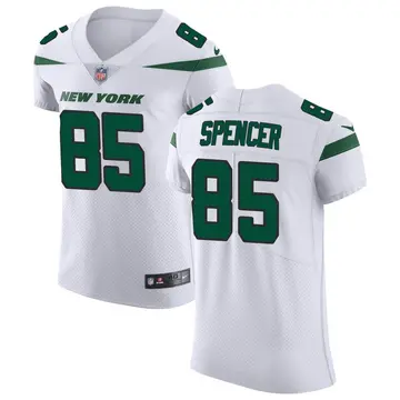 Nike Diontae Spencer Men's Elite New York Jets White Spotlight Vapor Untouchable Jersey