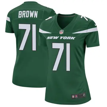 Nike Duane Brown Women's Game New York Jets Green Gotham Jersey