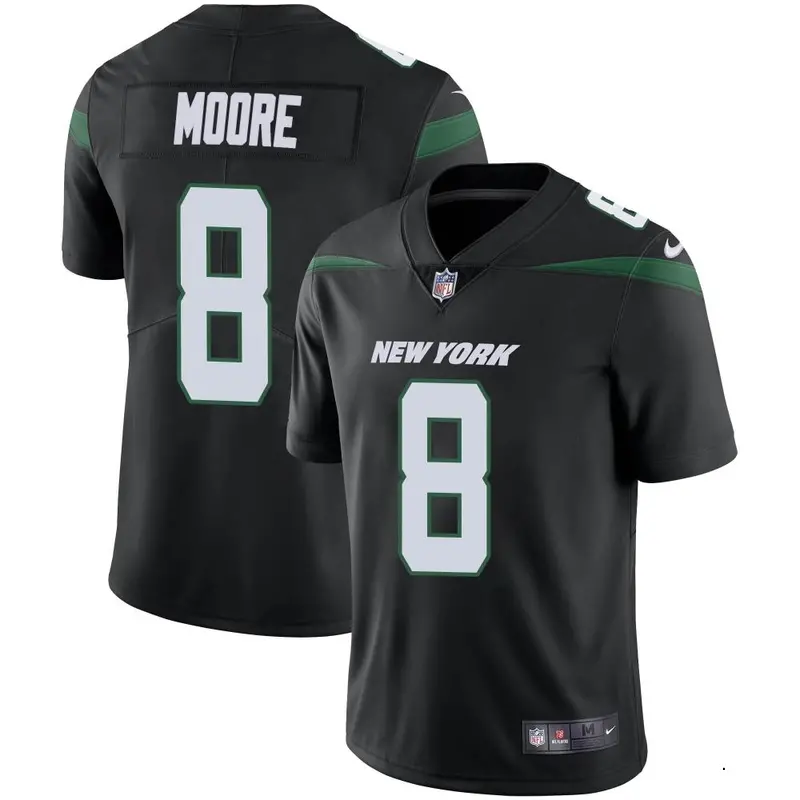 Nike Elijah Moore Youth Limited New York Jets Black Stealth Vapor Jersey