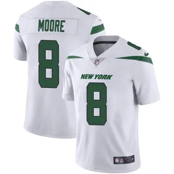 Nike Elijah Moore Youth Limited New York Jets White Spotlight Vapor Jersey