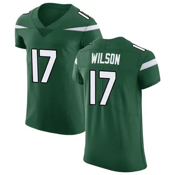 Nike Garrett Wilson Men's Elite New York Jets Green Gotham Vapor Untouchable Jersey