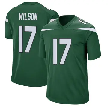 Nike Garrett Wilson Men's Game New York Jets Green Gotham Jersey