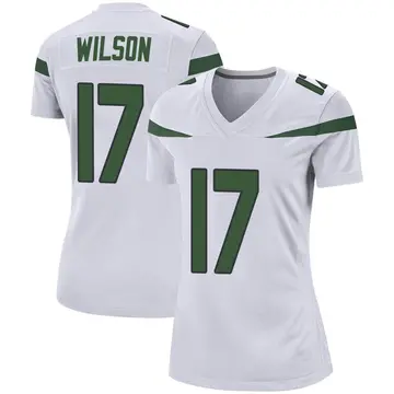 Nike Garrett Wilson Women's Game New York Jets White Spotlight Jersey