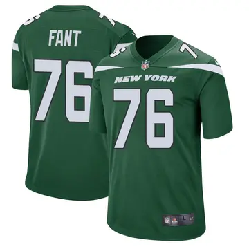 Nike George Fant Men's Game New York Jets Green Gotham Jersey